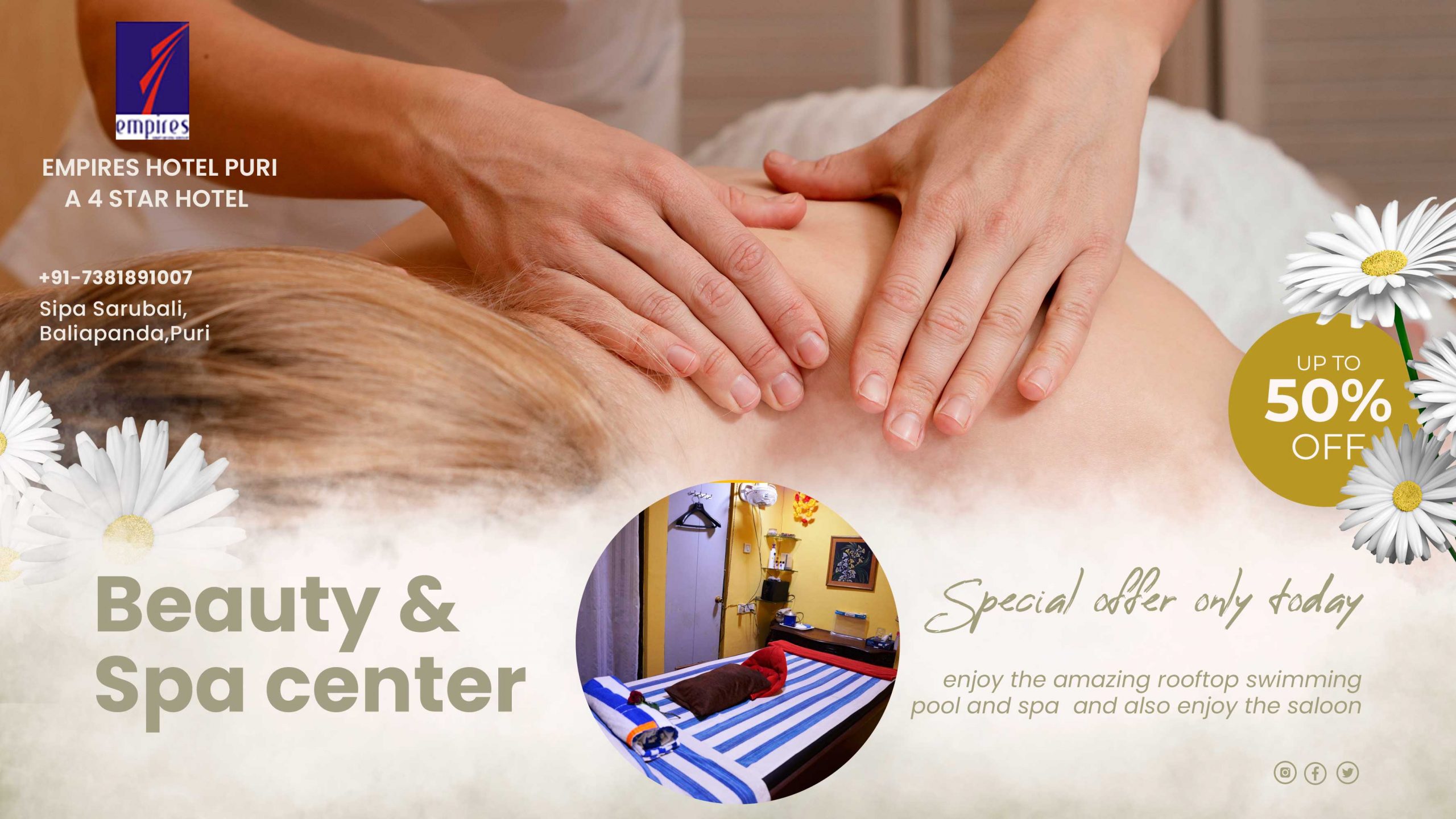 Enjoy the Amazing Spa with Empires Puri Enjoy the Amazing Spa with Empires Puri